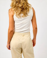 Birch Rowy Tapered Leg Trousers