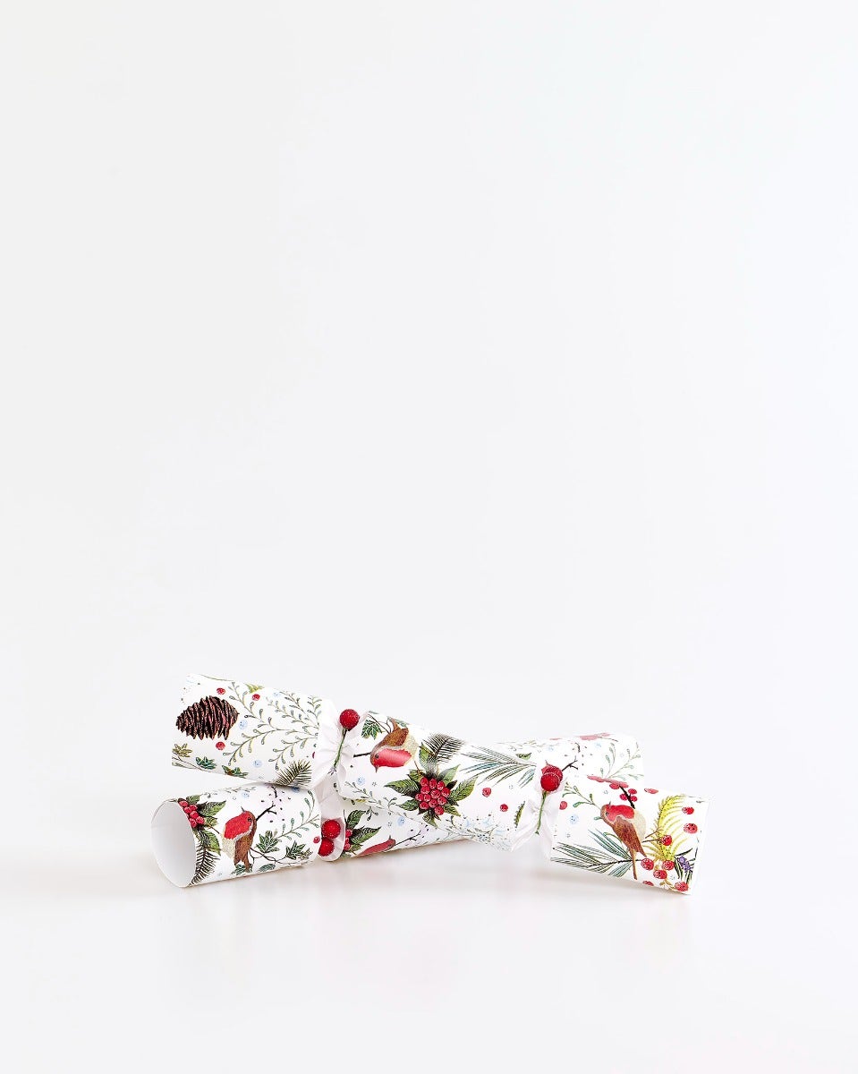 Festive Foliage Handmade Christmas Crackers