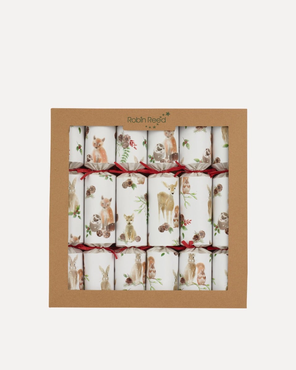 Forest Friends Wildflower Seeds Handmade Christmas Crackers