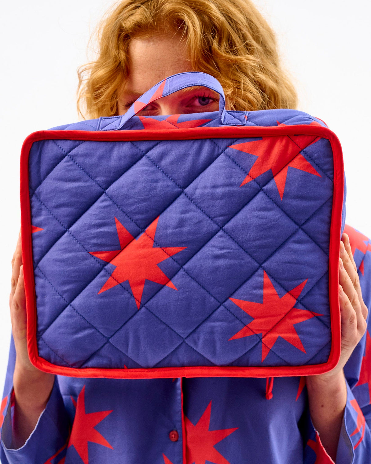 Red-Stars-Cotton-Large-Cosmetic-Bag