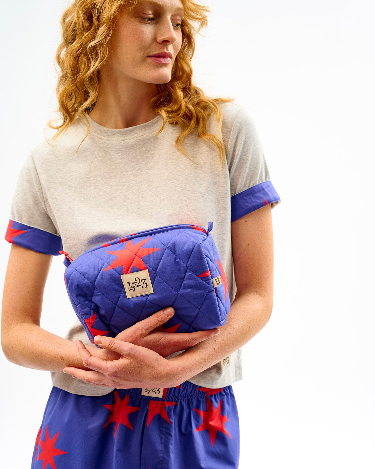 Red-Stars-Quilted-Cotton-Make-Up-Bag