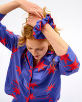 Red-Stars-Cotton-Hair-Scrunchie