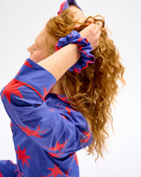 Red-Stars-Cotton-Hair-Scrunchie