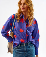 Red-Stars-Cotton-Relaxed-Fit-Shirt