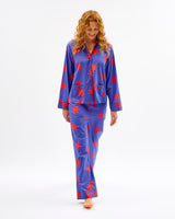 Red Stars Cotton Pyjama Set