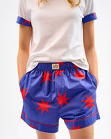 Red-Stars-Cotton-Shorts