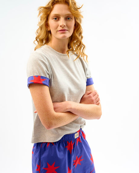 Red-Stars-Grey-Cotton-T-Shirt