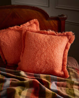 Russet Mohair Cushion