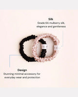 Silk Scrunchies - 3 Pack