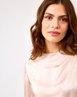 Pale Ivory Sabine Long Sleeve Blouse