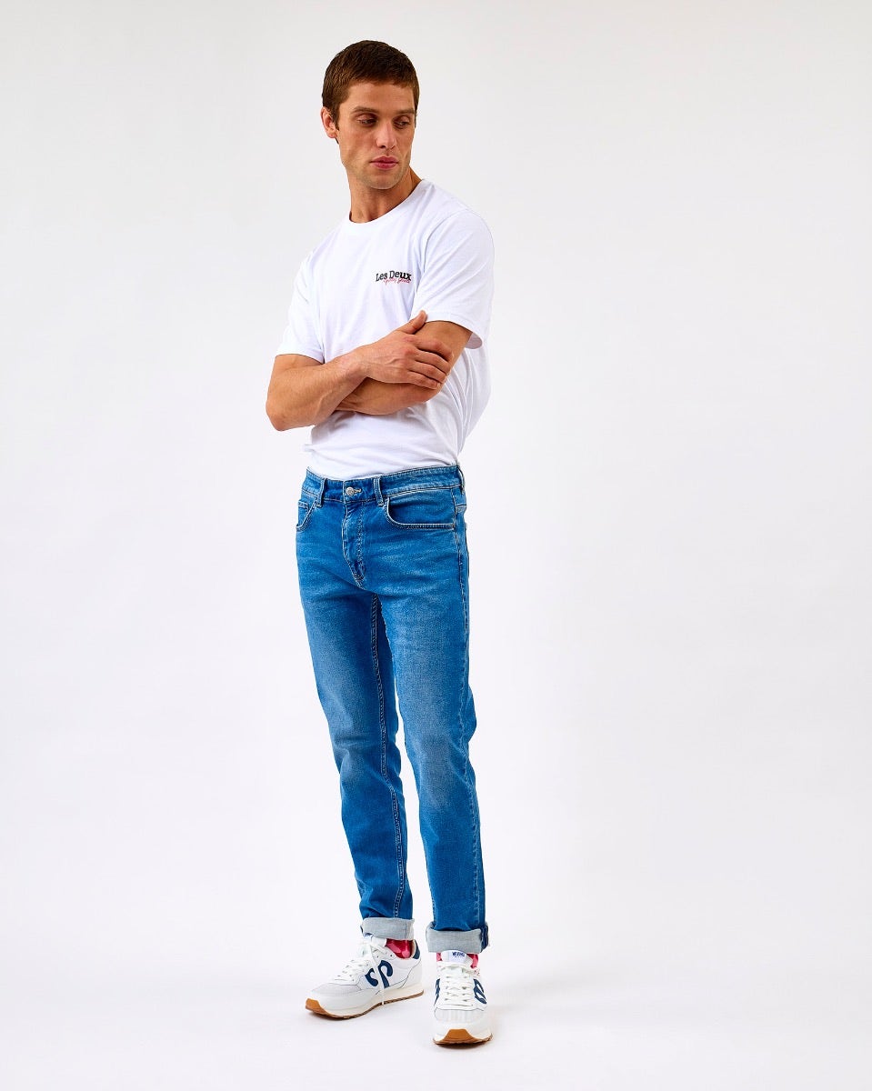 Light Blue S-Activ Slim Fit Straight Jeans