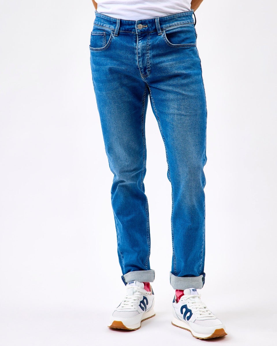 Light Blue S-Activ Slim Fit Straight Jeans