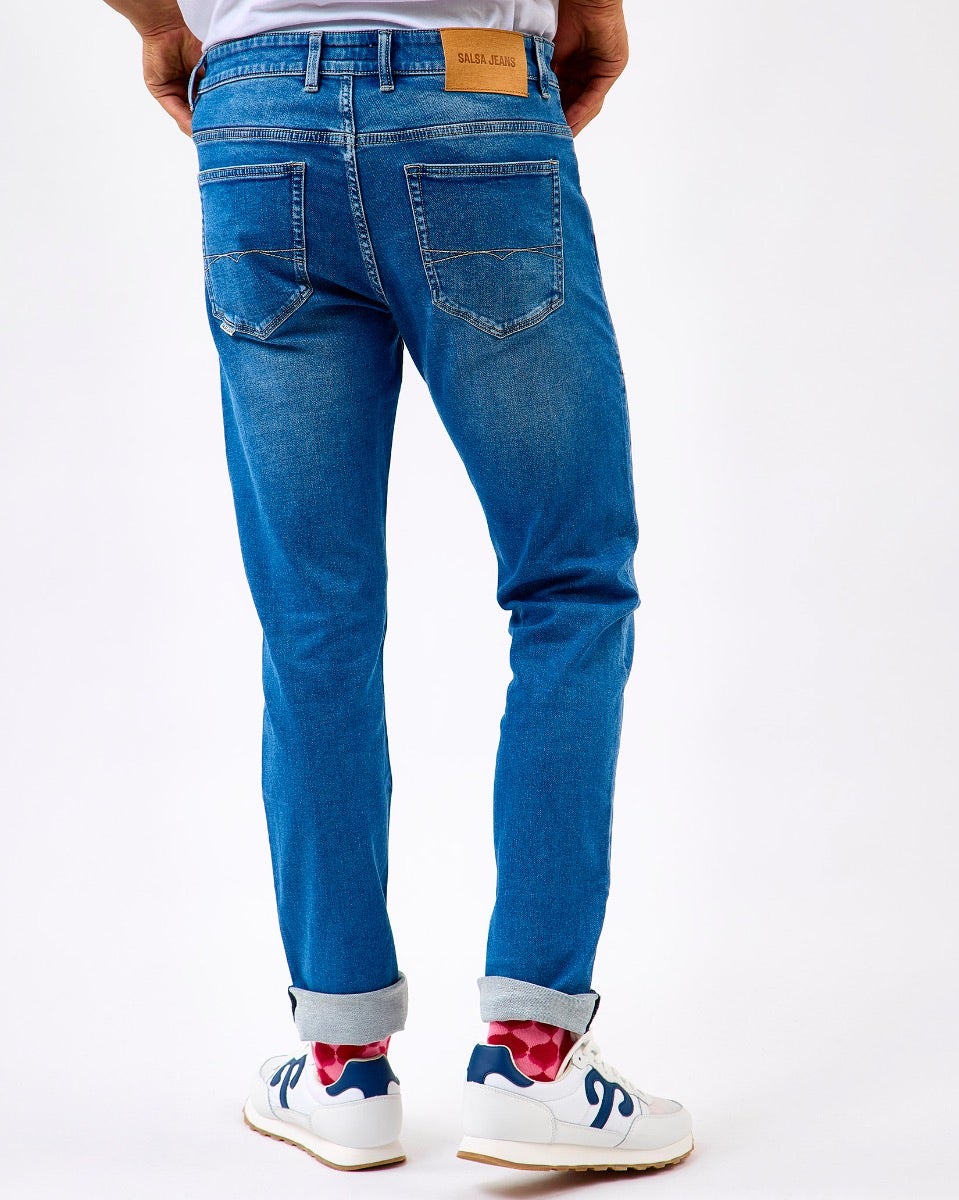 Light Blue S-Activ Slim Fit Straight Jeans