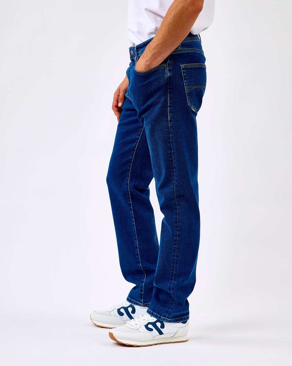 Blue Straight Fit Jeans