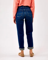 Medium Wash True Crafted Hem Jeans