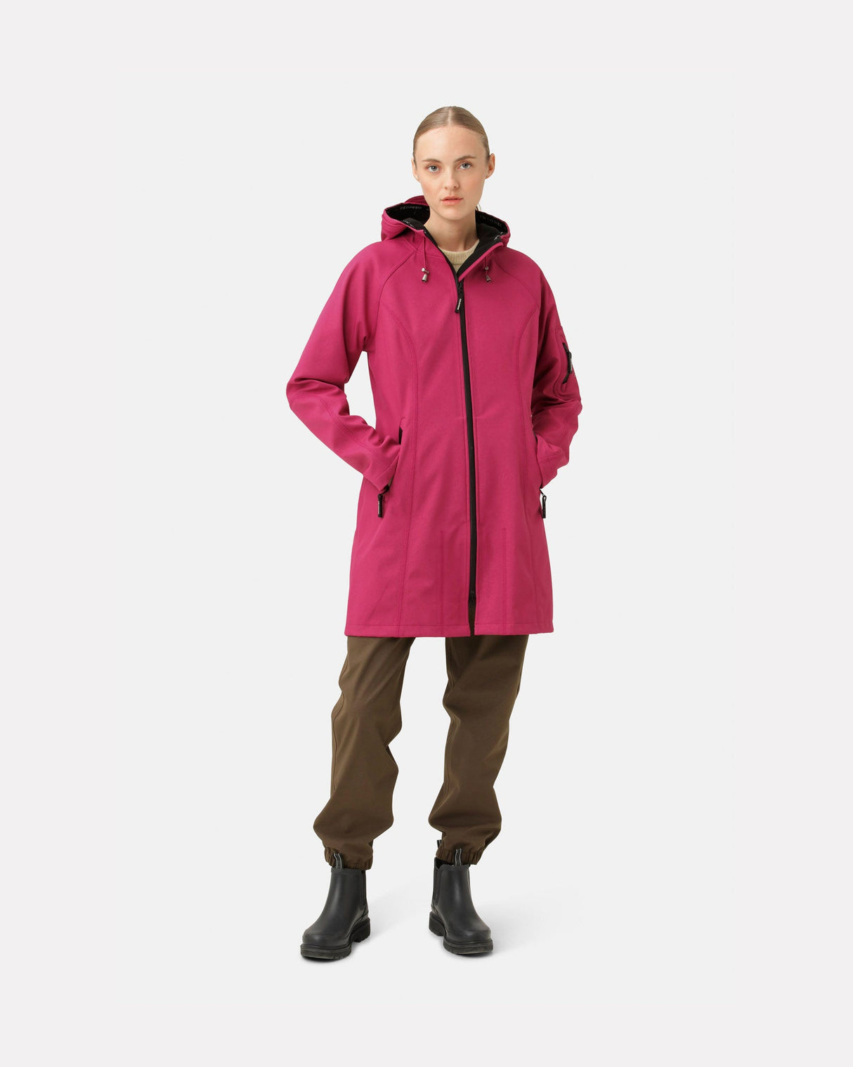 Sangria-Soft-Shell-Raincoat