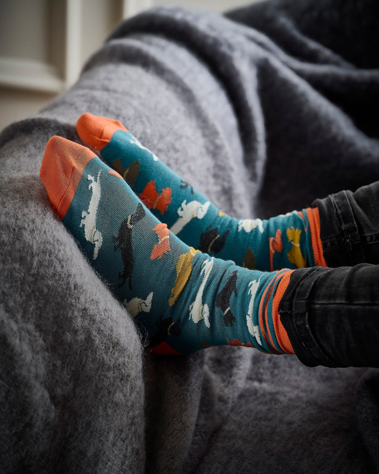 Scottie Dog Socks