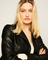 Black Katie Leather Jacket