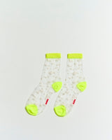 Sheer-Neon-Green-Ankle-Socks