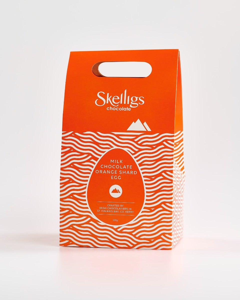 Skelligs Milk Chocolate Orange Shard Egg