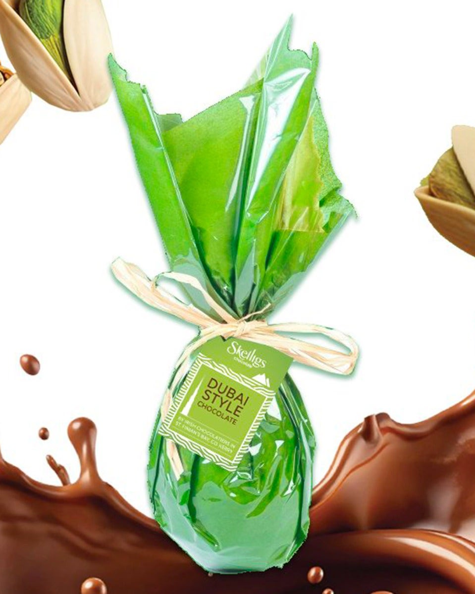 Skelligs Dubai Style Filled Milk Chocolate Egg
