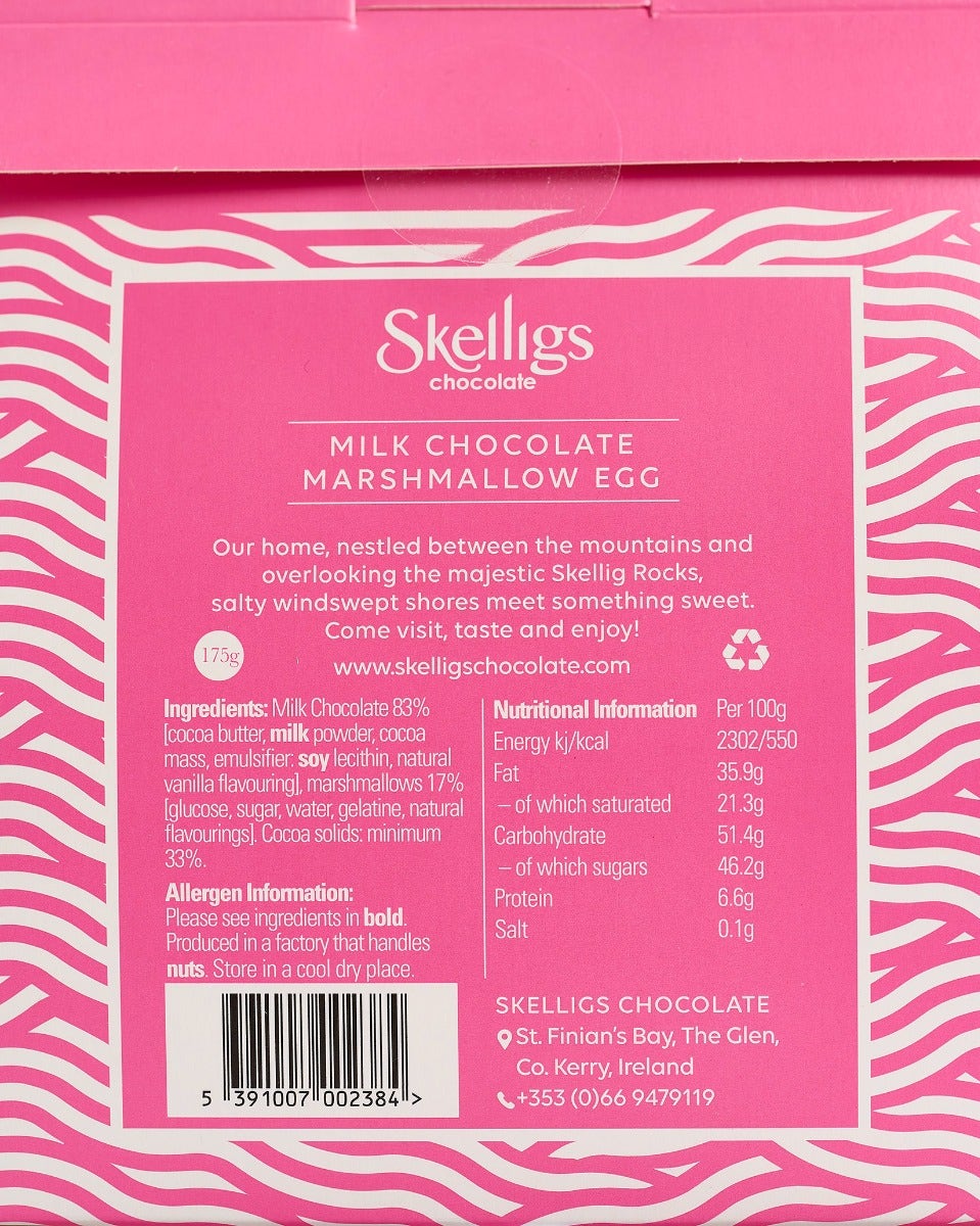 Skelligs Milk Chocolate Marshmallow Egg