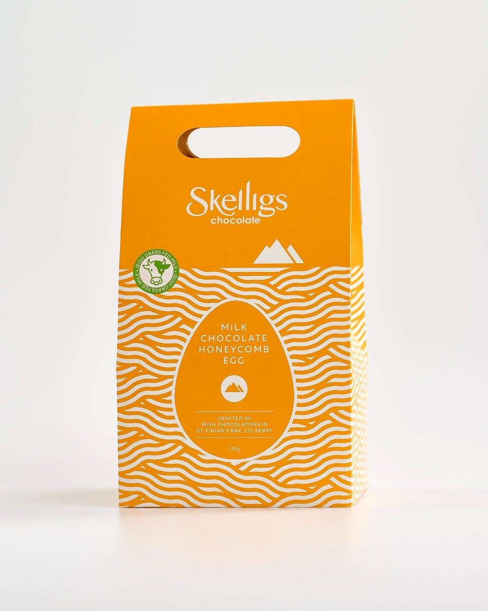 Skelligs Milk Chocolate Honeycomb Egg
