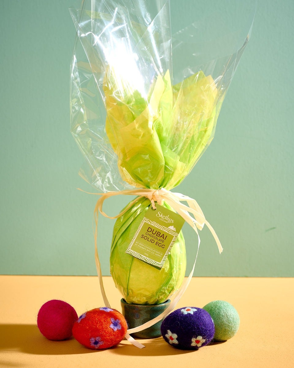 Skelligs Dubai Style Filled Milk Chocolate Egg
