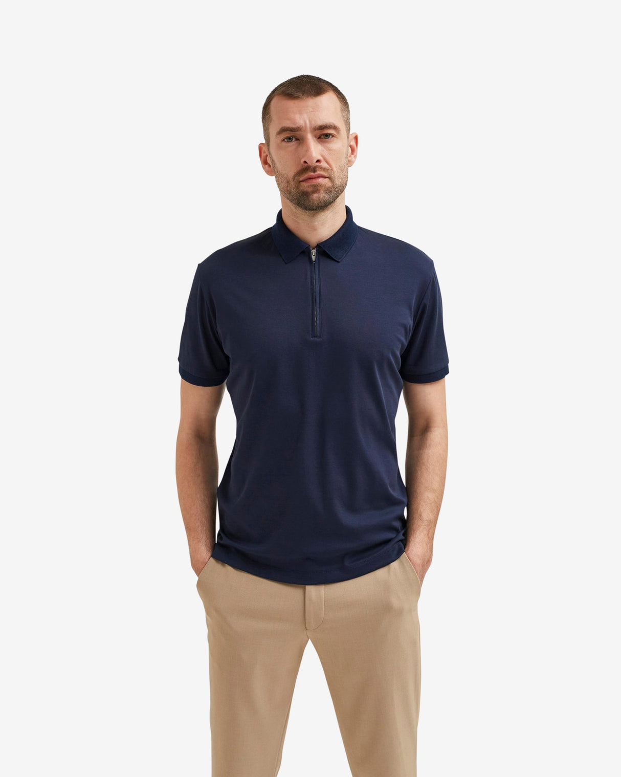 Skycaptain-Fave-Zip-Polo-Shirt