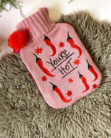 Small Talk Hot Water Bottle - You're Hot