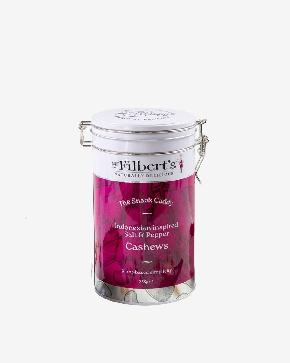 Mr. Filbert's Indonesian Inspired Salt & Pepper Cashews Large Caddy