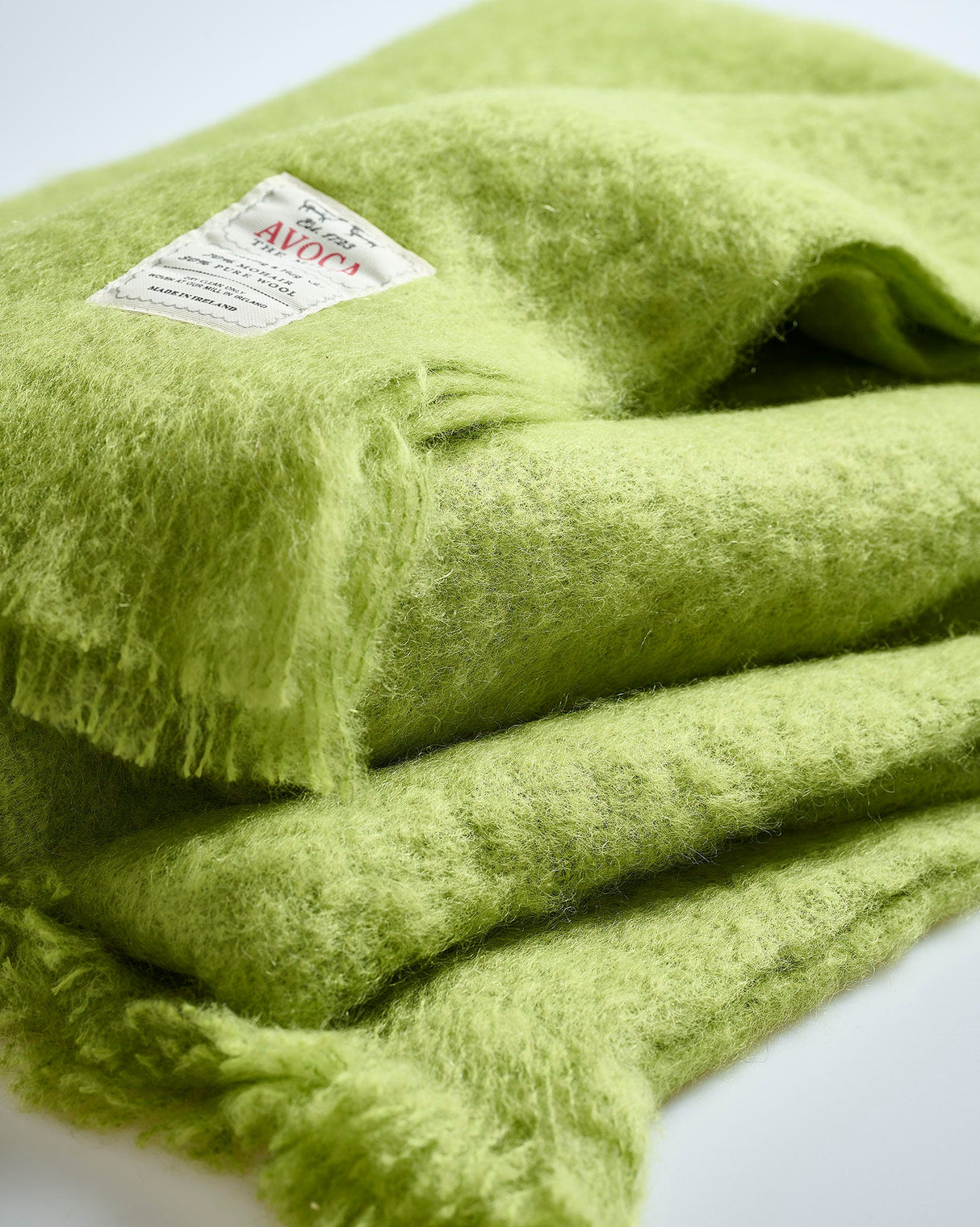 Sprout Mohair Throw