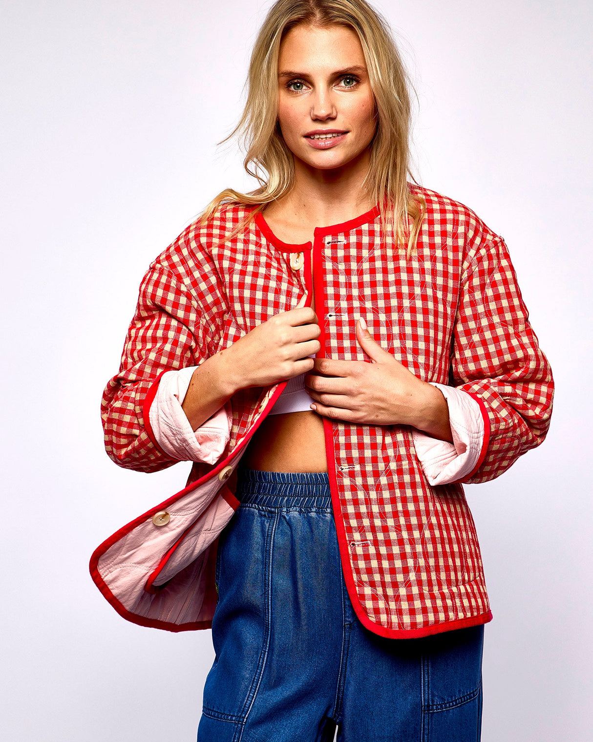 Red-Gingham-Pink-Alezia-Reversable-Jacket