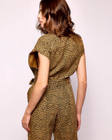 Leopard Print Scheila Jumpsuit