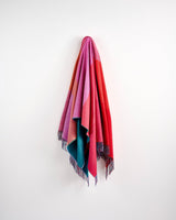 Sunburst Teal Stella Cashmere Blend Throw