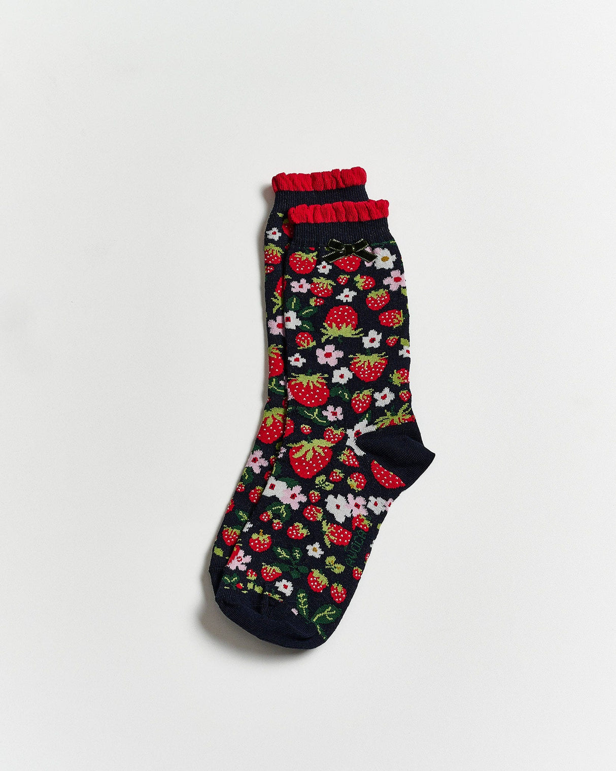 Strawberry-Ankle-Socks