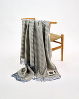 Sugarloaf Stripe Lambswool Throw