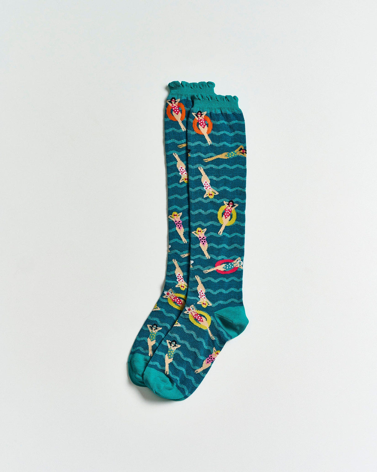 Sunny-Swim-Knee-Socks
