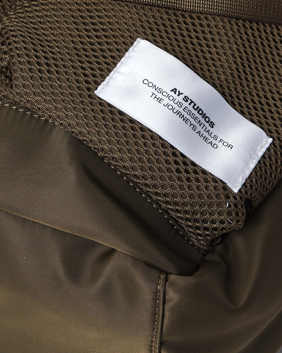 Army Green Travel Backpack