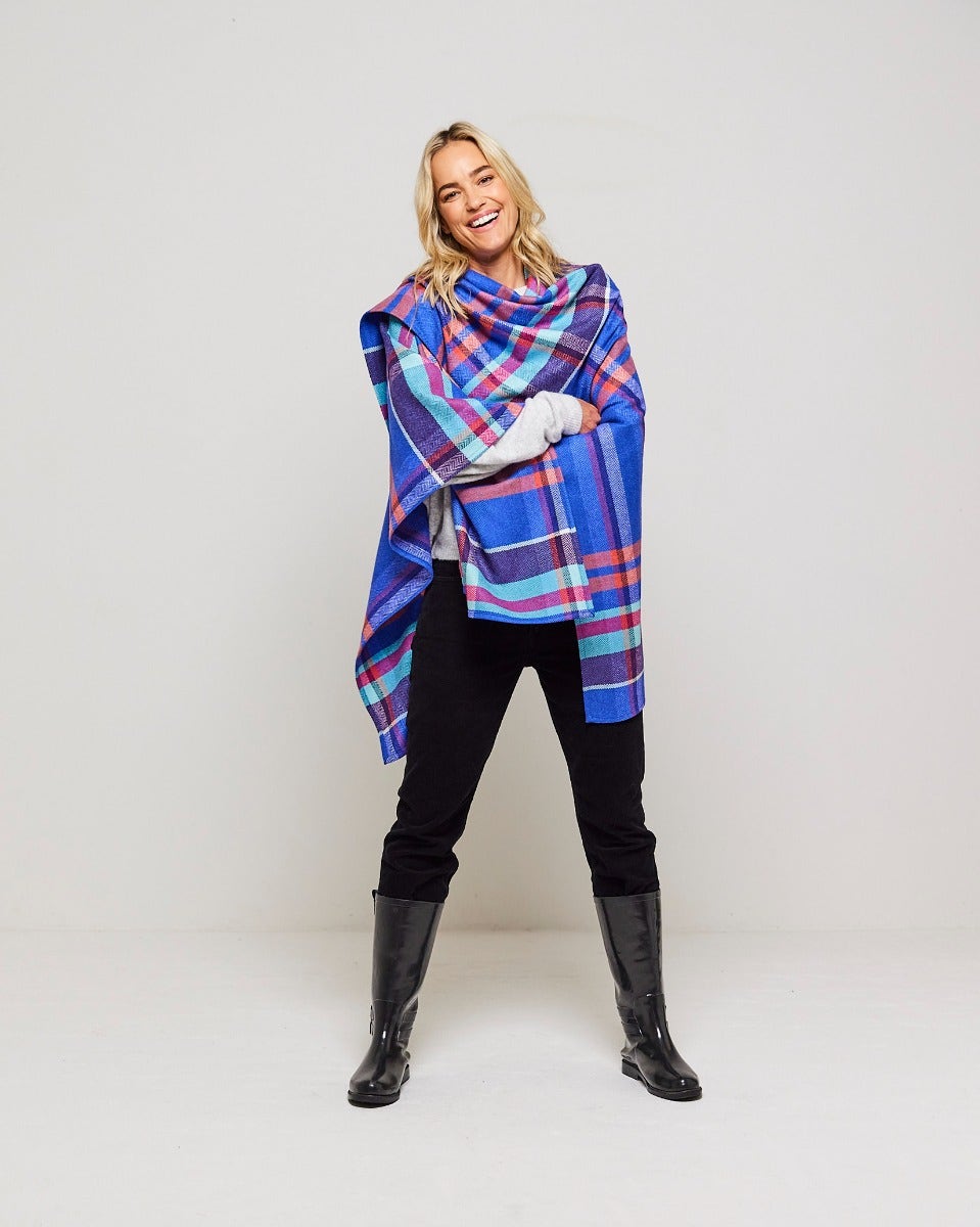 Kite Blue Tigroney Cape