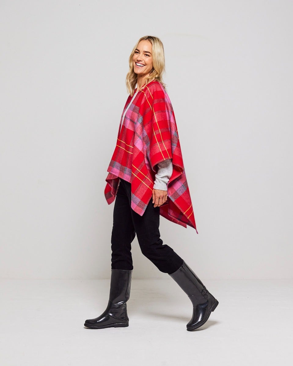 Memory Red Tigroney Cape