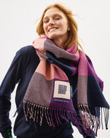 Neon-Plaid-Two-Tails-Of-Merino-Scarf