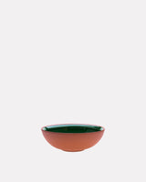 Earth-Red-Clay-Moss-Green-Glaze-12.5cm-Bowl