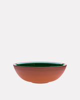 Earth-Red-Clay-Moss-Green-Glaze-30cm-Bowl