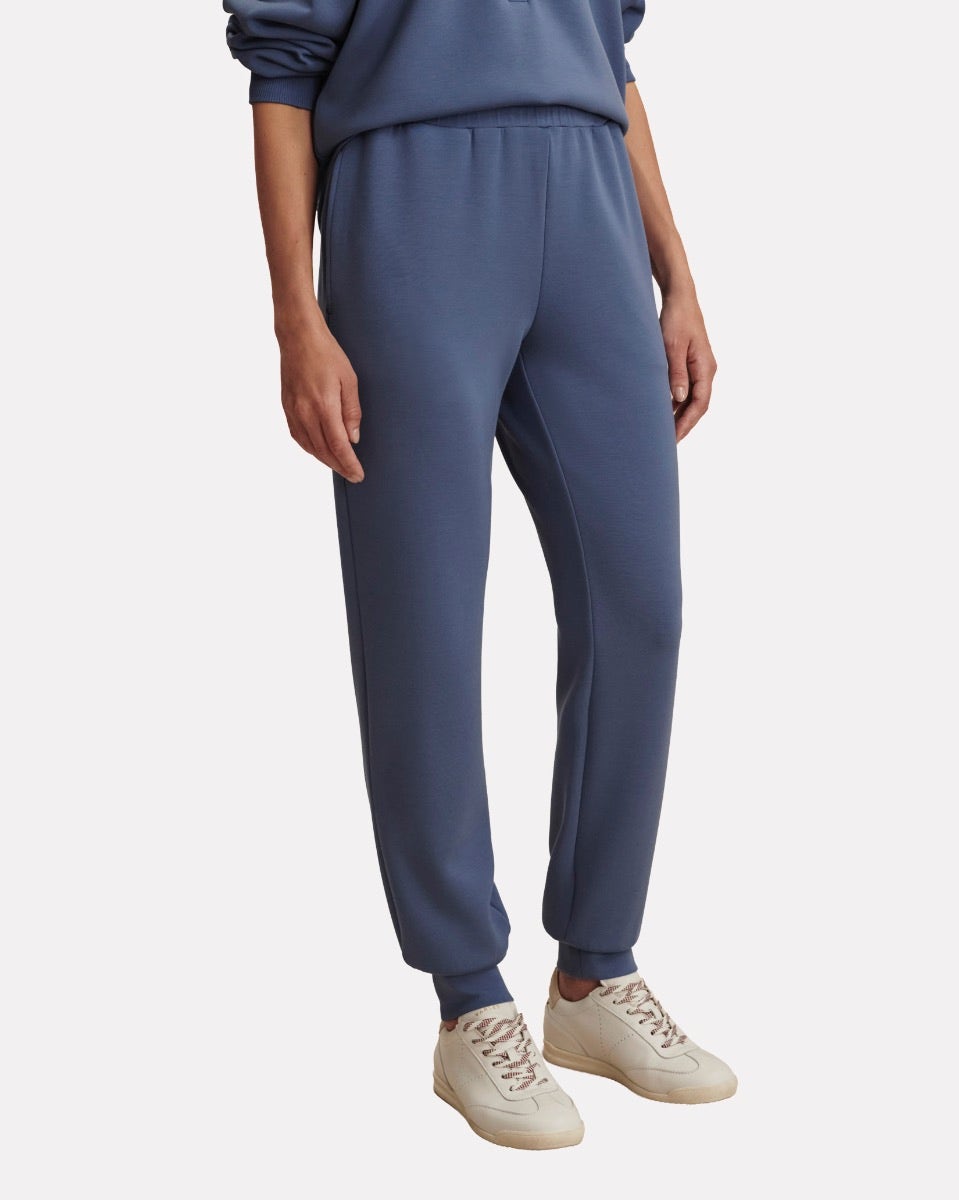 Bijou Blue Slim Cuff Joggers