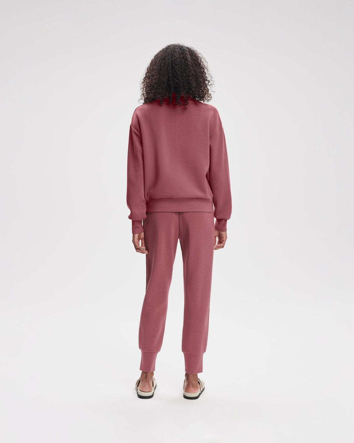 Wild Rhubarb Slim Cuff Joggers