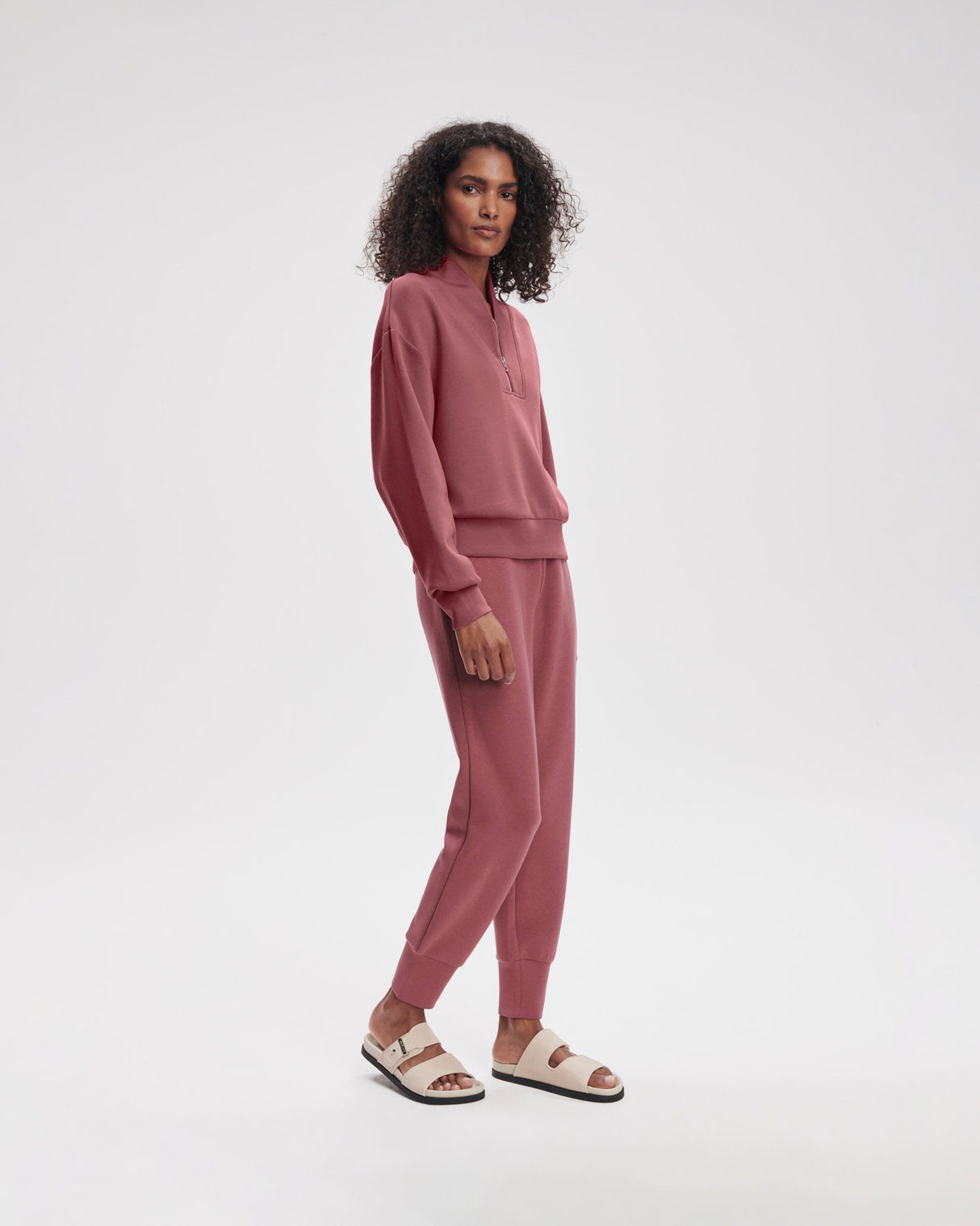 Wild Rhubarb Slim Cuff Joggers