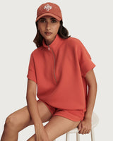 Summer Fig Ritchie Short Sleeve Sweatshirt