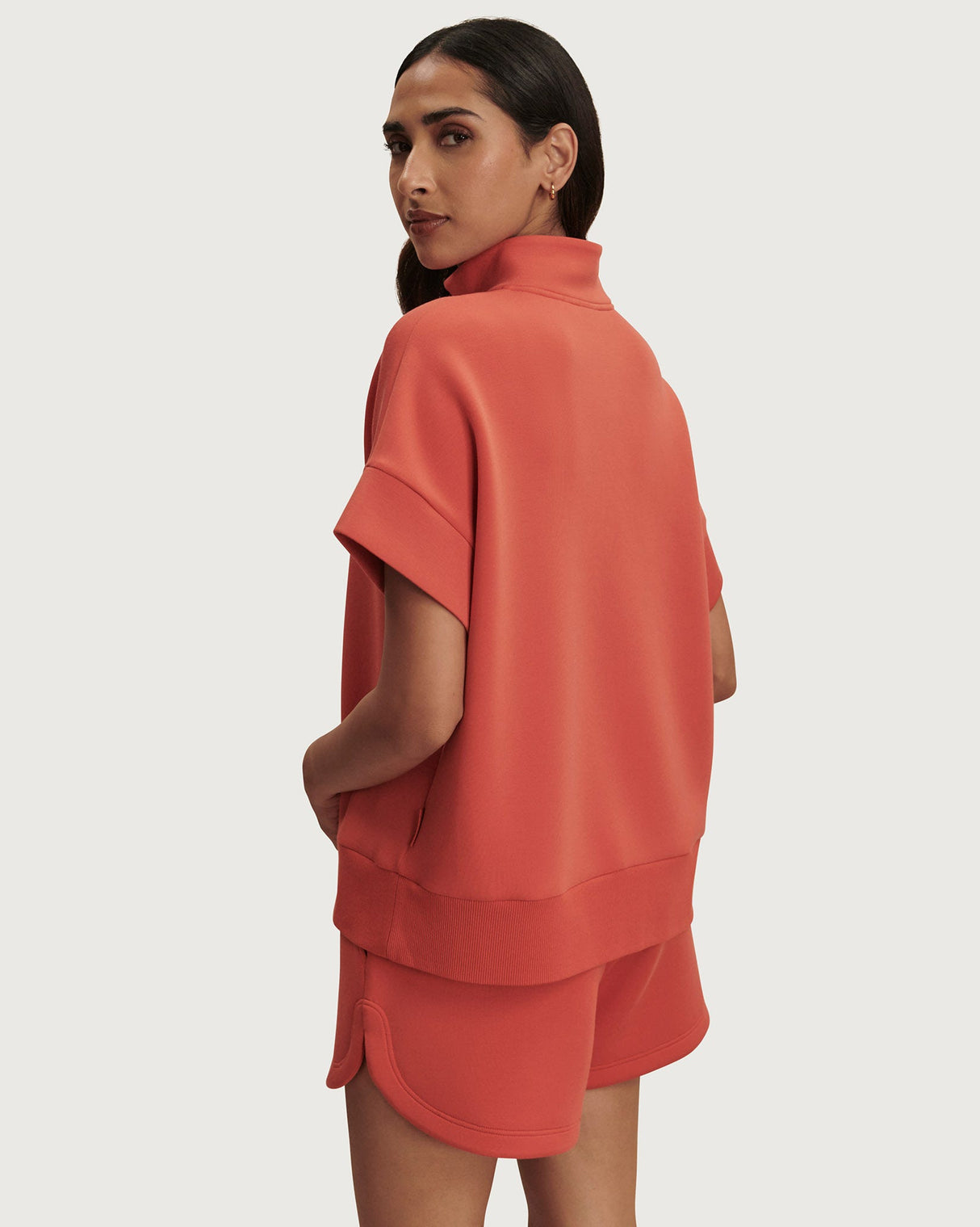 Summer Fig Ritchie Short Sleeve Sweatshirt