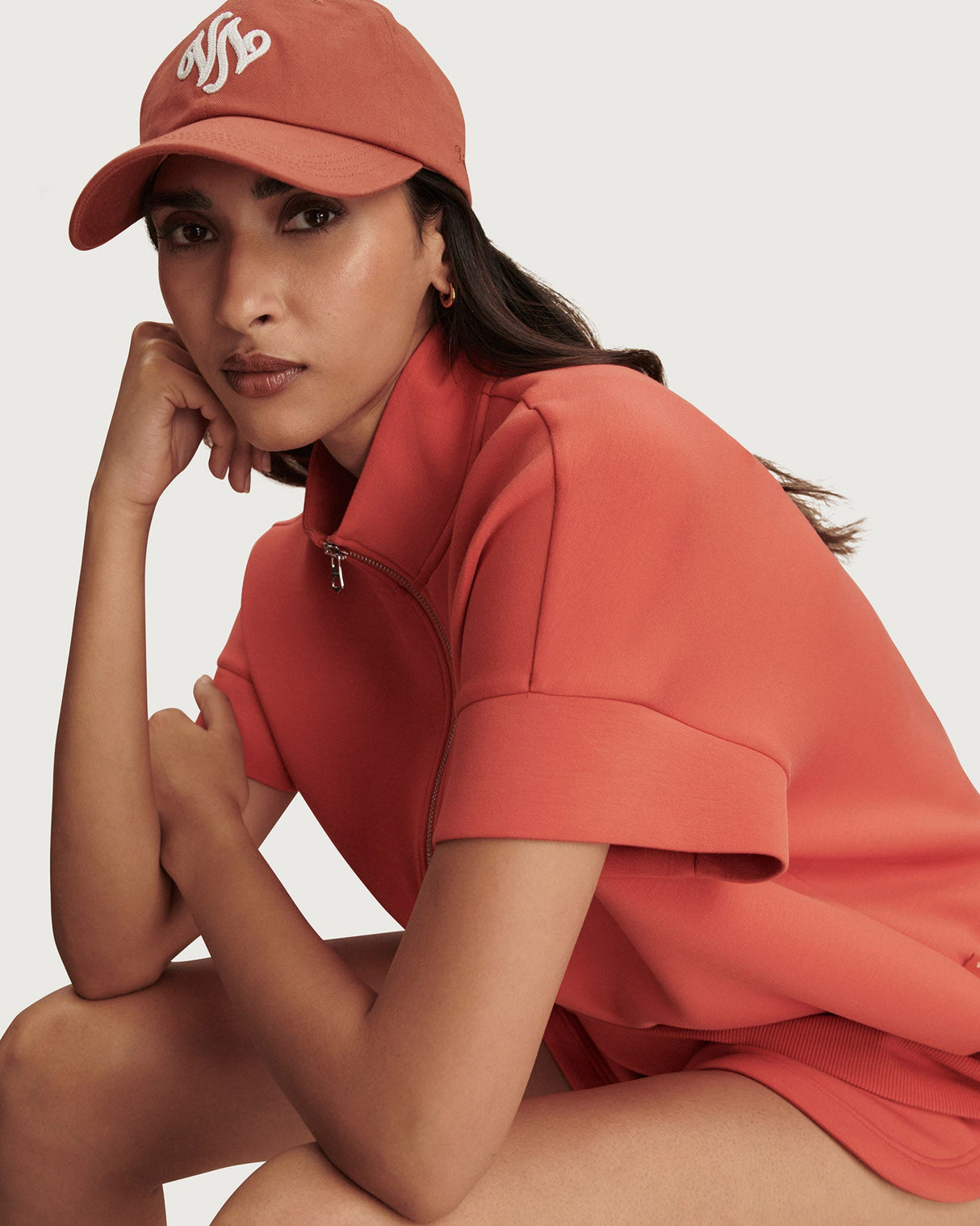 Summer Fig Ritchie Short Sleeve Sweatshirt